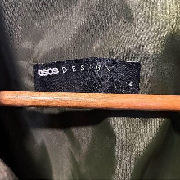 ASOS NWOT Green Jacket Medium - Picture 8 of 9